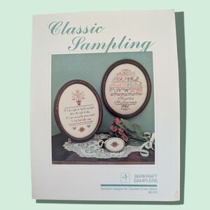 Barkraft Samplers Classic Sampling Counted Cross Stitch Charts Heirloom Designs